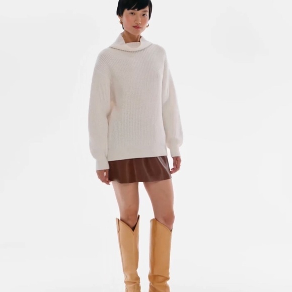 ARITZIA Wilfred Montpellier Turtleneck Ivory XS - Picture 3 of 13